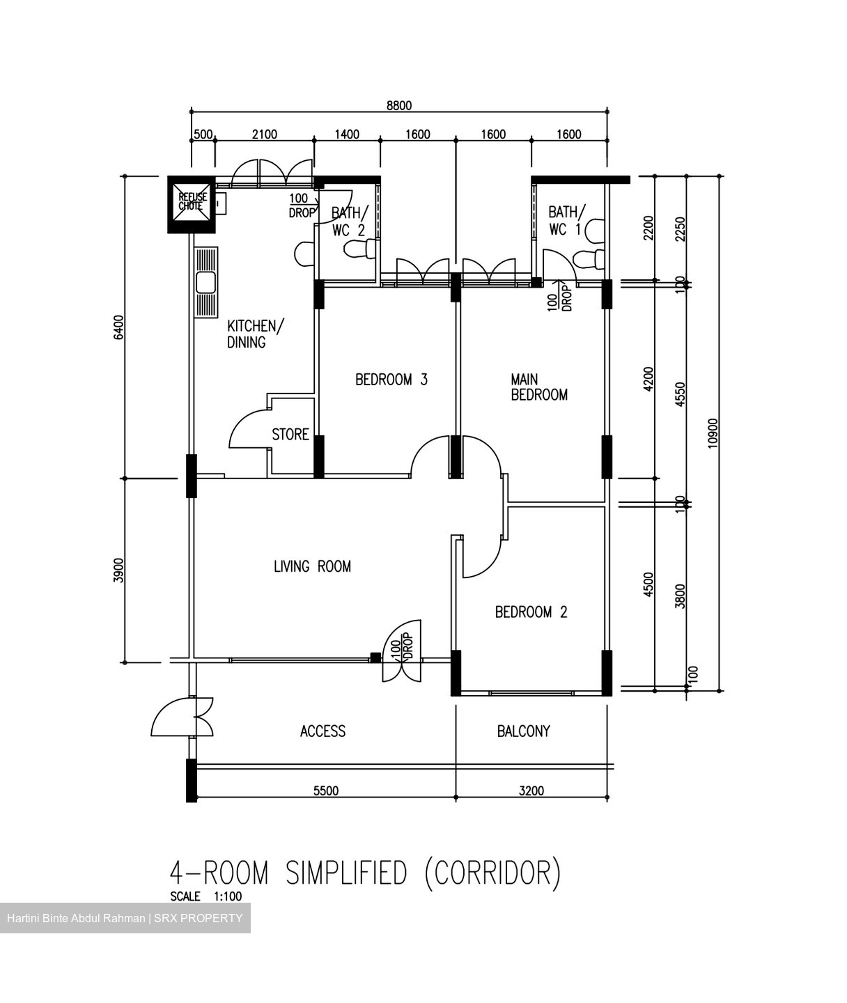 Blk 644 Yishun Street 61 (Yishun), HDB 4 Rooms #487658251